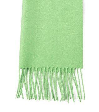 Solid Weave Brushed Scarf Scarves Spring Green
