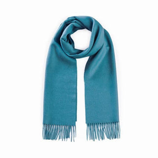 Solid Weave Brushed Scarf Scarves Teal