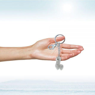 Sparkling Alpaca Keychain Jewelry Charm Jewelry