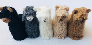 Suri Alpacadorable Hand Made Baby Alpaca Ornaments Holiday