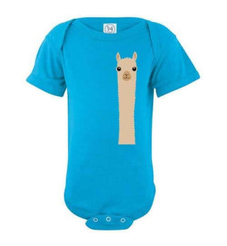 t-shirt: Alpaca Watching Custom Order - Infant Bodysuit - Purely Alpaca