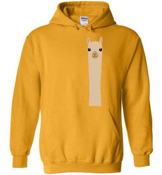 t-shirt: Alpaca Watching Gildan Hoodie - Purely Alpaca