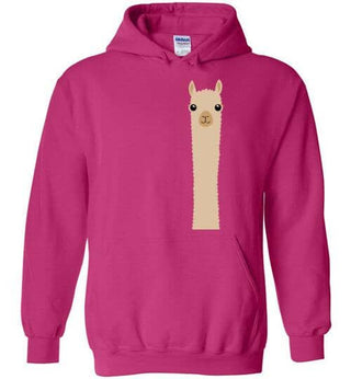 t-shirt: Alpaca Watching Gildan Hoodie - Purely Alpaca