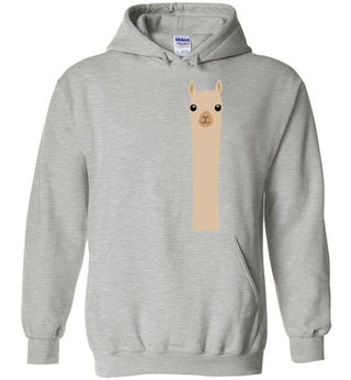 t-shirt: Alpaca Watching Gildan Hoodie - Purely Alpaca