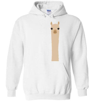 t-shirt: Alpaca Watching Gildan Hoodie - Purely Alpaca