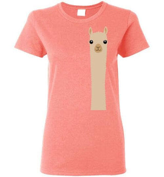 t-shirt: Alpaca Watching Gildan Ladies - Purely Alpaca