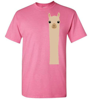 t-shirt: Alpaca Watching Gildan Unisex - Purely Alpaca