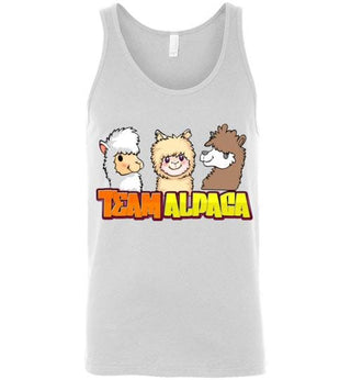 t-shirt: Team Alpaca Canvas Unisex Tank - Purely Alpaca