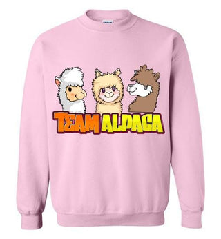 t-shirt: Team Alpaca Gildan Crewneck Sweatshirt - Purely Alpaca