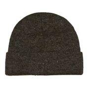 USA Alpaca Watch Cap Hat Dark Grey