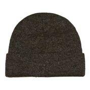 USA Alpaca Watch Cap Hat Dark Grey 