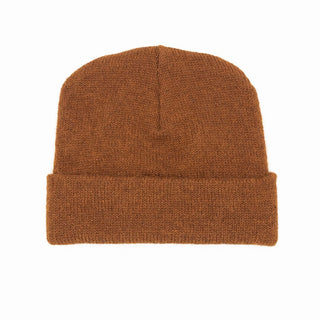 USA Alpaca Watch Cap Hat Hazelnut