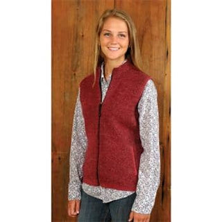 Women's Ridgeport Zip Alpaca Vest - Purely Alpaca