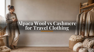 Alpaca Wool vs Cashmere for Travel Clothing - Purely Alpaca