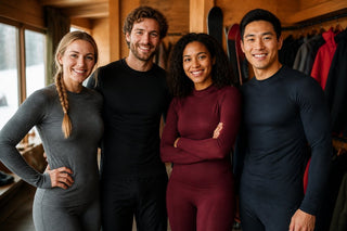 How to Choose Thermal Base Layers for Skiing - Purely Alpaca