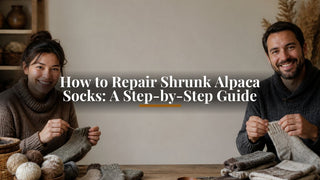 How to Repair Shrunk Alpaca Socks: A Step-by-Step Guide - Purely Alpaca