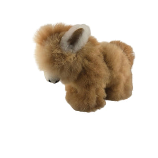 Donkey-brown-10" Alpaca Fur Donkey