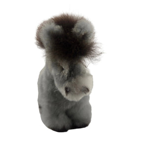 Donkey-brown-10" Alpaca Fur Donkey