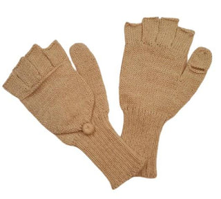 100% Alpaca Fashion Gloves/Glittens Gloves 