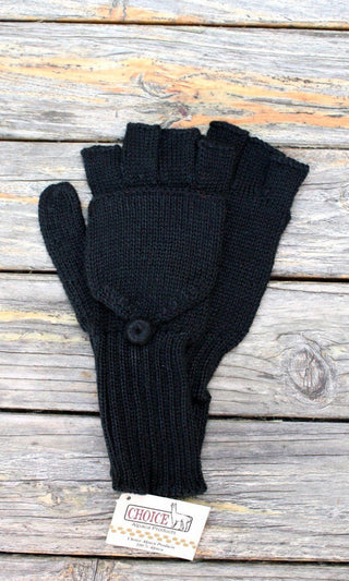 100% Alpaca Fashion Gloves/Glittens Gloves 