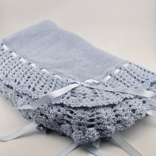 100% Baby Alpaca Receiving Blanket Blanket 