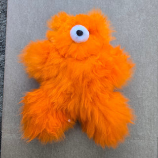 12" Alpaca Teddy Bears - Choice Alpaca Products-12inchHucBear_orange