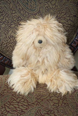 12inchSuriBear_fawn-12" Suri Alpaca Teddy Bears