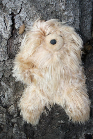 12inchSuriBear_white-12" Suri Alpaca Teddy Bears