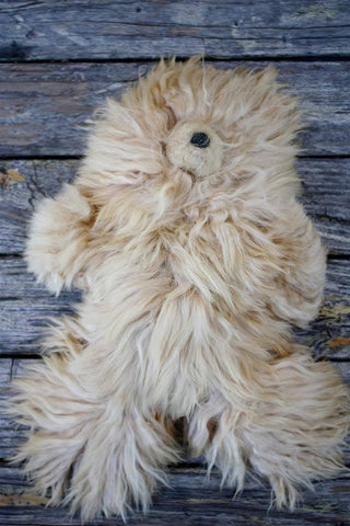 12inchSuriBear_white-12" Suri Alpaca Teddy Bears