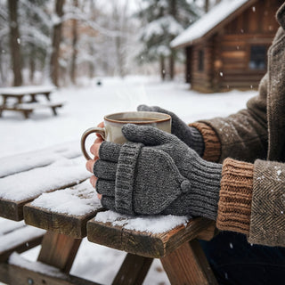 Iditarod 100% Alpaca Thick GLITTENS Gloves 
