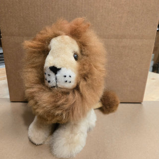 Premium Alpaca Fur Toys Collection 11" Large Lion 