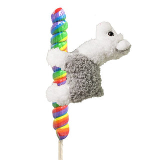 WISHcandypop-classic-4" Alpaca on Candy Lollipop