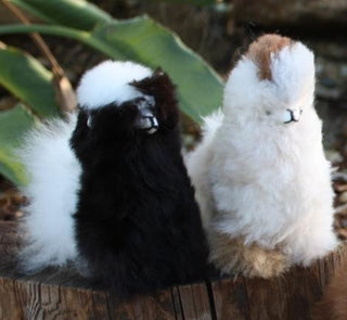 6" Standing Alpaca Fur Toy - Choice Alpaca Products-INCT-6inch-mixed
