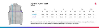Women's Alpafill Puffer Alpaca Vest