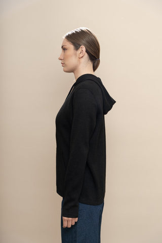 Baby Alpaca/Cotton Hoodie Shirts & Tops 