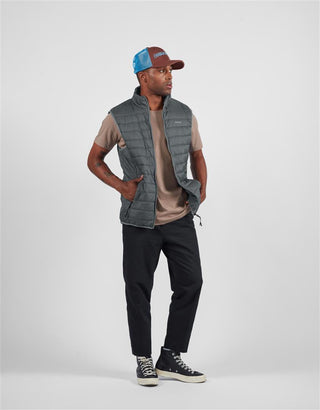 Men's Alpafill Puffer Alpaca Vest Jacket 
