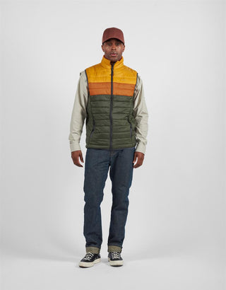 Men's Alpafill Puffer Alpaca Vest Jacket 