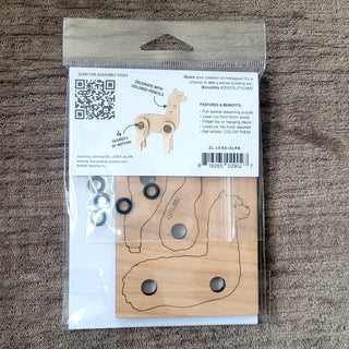 Alpaca 3D Puzzle Toy - Choice Alpaca Products-ztl-wooden-puzzle-toy