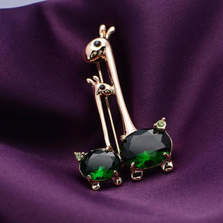 PacaNCriaPin-Silver 1-Alpaca and Cria Jewelry Pin - Alpaca Brooch