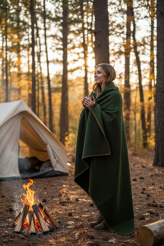 Alpaca ARMY Camp Blanket - Choice Alpaca Products-DN_nulti_184966038352