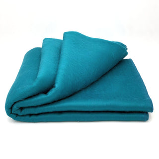 Alpaca Bed Blanket Blankets Teal 