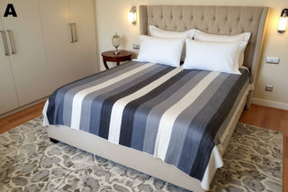 Alpaca Bed Blanket - Striped - Choice Alpaca Products-DN_be_177208760407