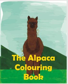 Colouringbook-Alpaca Coloring Book