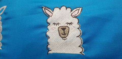 Alpaca Embroidery and Vinyl Customization