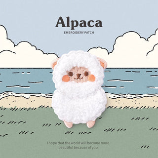 embroidery-patch-body-Alpaca Embroidery Patch