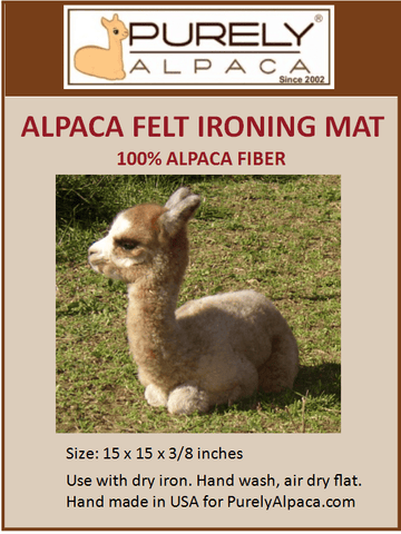 Alpaca Felt Ironing Mat - Purely Alpaca