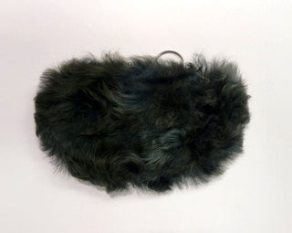 Alpaca Fur Coin Purse Toys Grey 