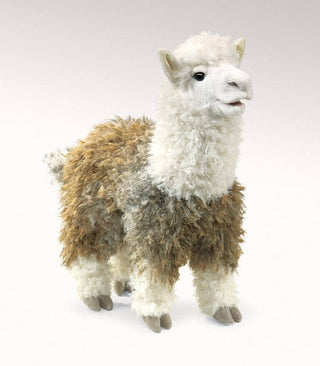 2953puppet-Alpaca Hand Puppet