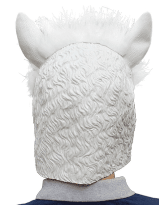 alpaca_mask-Alpaca Head Latex Party Mask