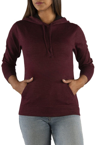 Lux Alpaca Hoodies and Joggers - Choice Alpaca Products-A21470-hoodie-burgundy-xs